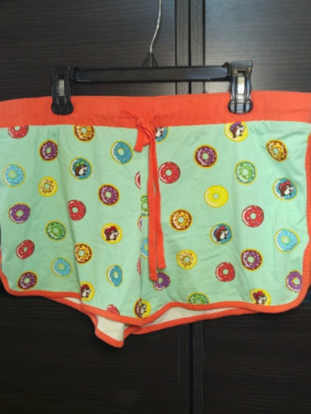 Buc-ees Donut Disturb Lounge Pajama Shorts Medium